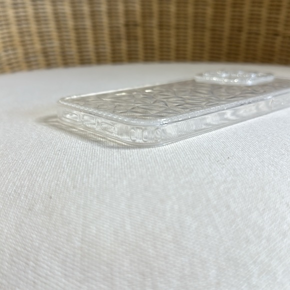 Beautiful New Crystal Clear Diamond Cut Cell Phone Case For iPhone 14 Pro Max - Picture 12 of 15